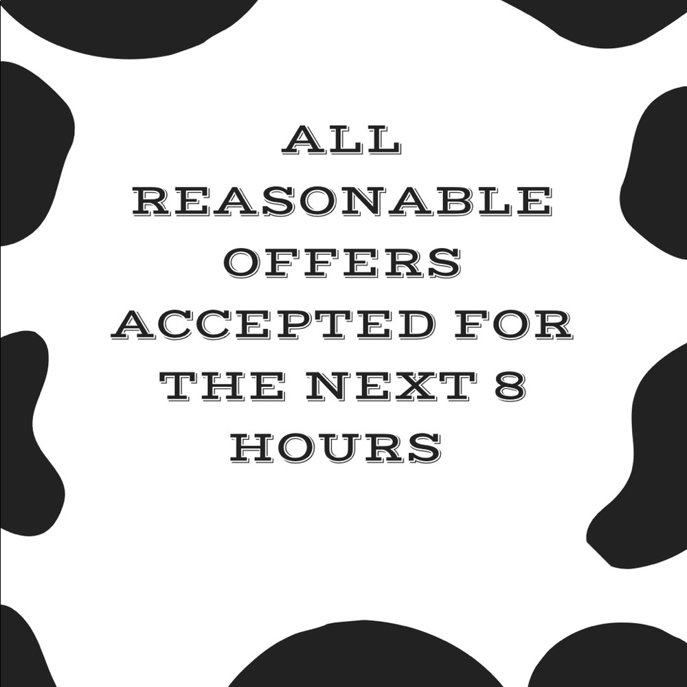 All offers accepted until 8pm tonight